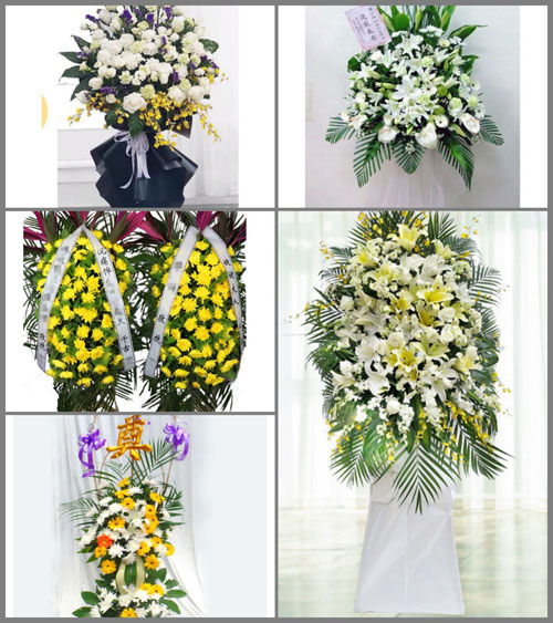 河北沧州青县白事花篮预定